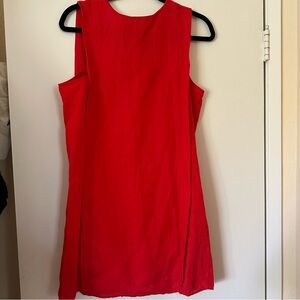 Zara Linen Blend Shift Dress